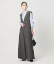 <SACRA>sleeveless all-in-one pants